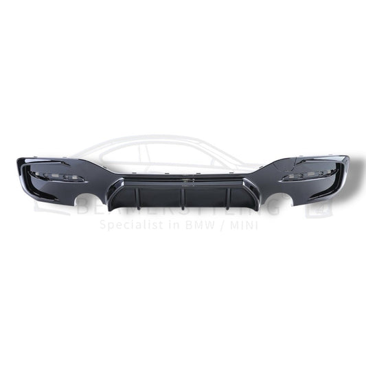 Diffuser - BMW 1 Serie F20LCI / F21LCI - M Performance Look - M135I/M140I - Hoogglans Zwart | 03/2015 - 2019 - Beamerstyling.nl