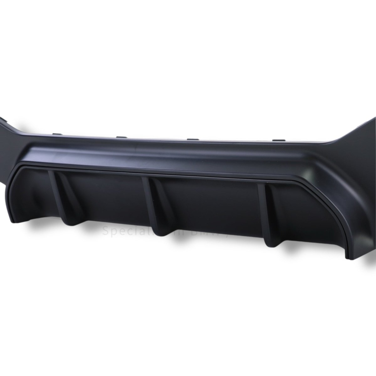 Diffuser - BMW 1 Serie F20LCI / F21LCI - M Performance Look - Mat Zwart | 03/2015 - 2019 - Beamerstyling.nl