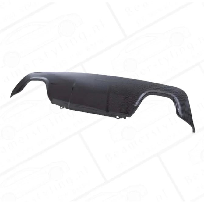 Diffuser - BMW E60 / E61 - Carbon Look - 4 Uitlaten | 2003 - 2010 - Beamerstyling.nl