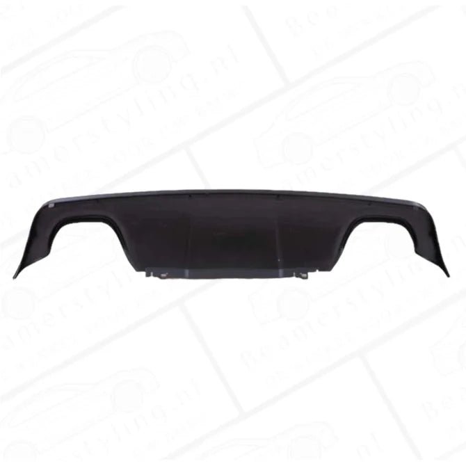 Diffuser - BMW E60 / E61 - Hoogglans Zwart - 4 Uitlaten | 2003 - 2010 - Beamerstyling.nl