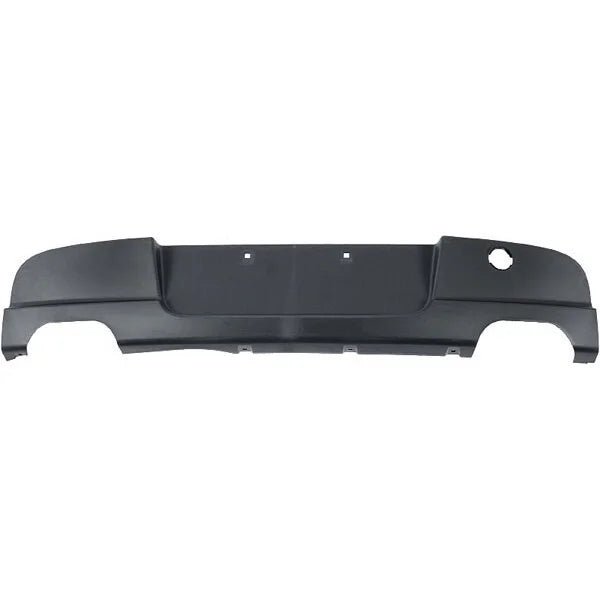 Diffuser - BMW E81 / E87 - Voor M Pakket - 4 Uitlaten - Mat Zwart | 2004-2012 - Beamerstyling.nl