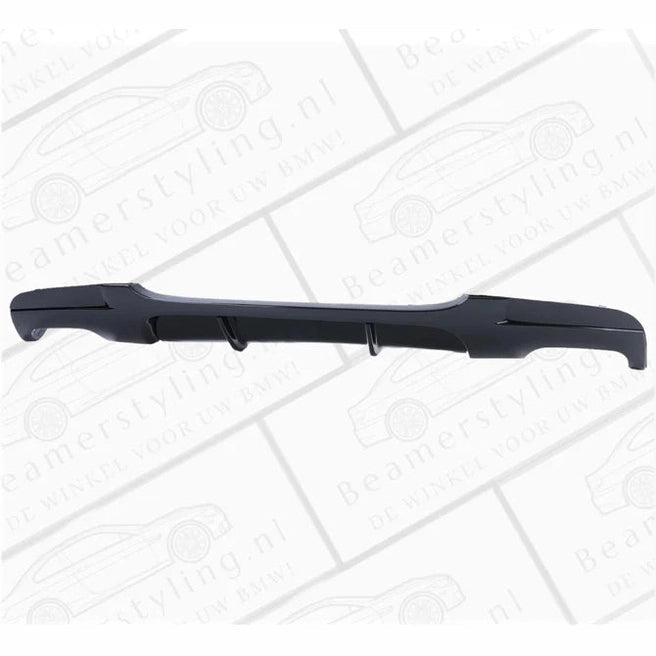 Diffuser - BMW E90 / E91 - Performance Look - Hoogglans Zwart - 4 Uitlaten | 05-12 - Beamerstyling.nl