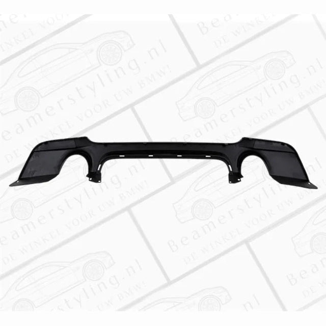 Diffuser - BMW E92 / E93 - M Performance Look - 335I / 335D - Carbon / Zwart - Beamerstyling.nl