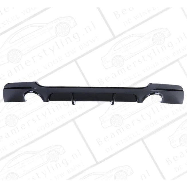 Diffuser - BMW E92 / E93 - M Performance Look - 335I / 335D - Glanzend Zwart | 2006-2014 - Beamerstyling.nl