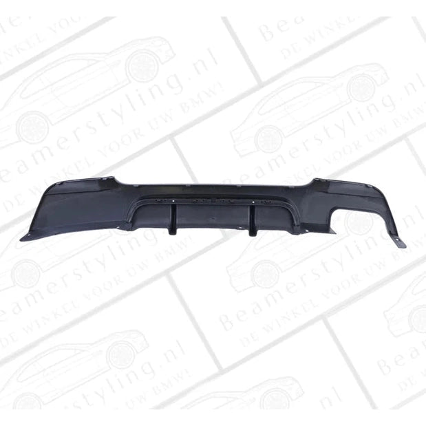 Diffuser - BMW E92 / E93 - M Performance Look - Glanzend Zwart | 2006-2014 - Beamerstyling.nl