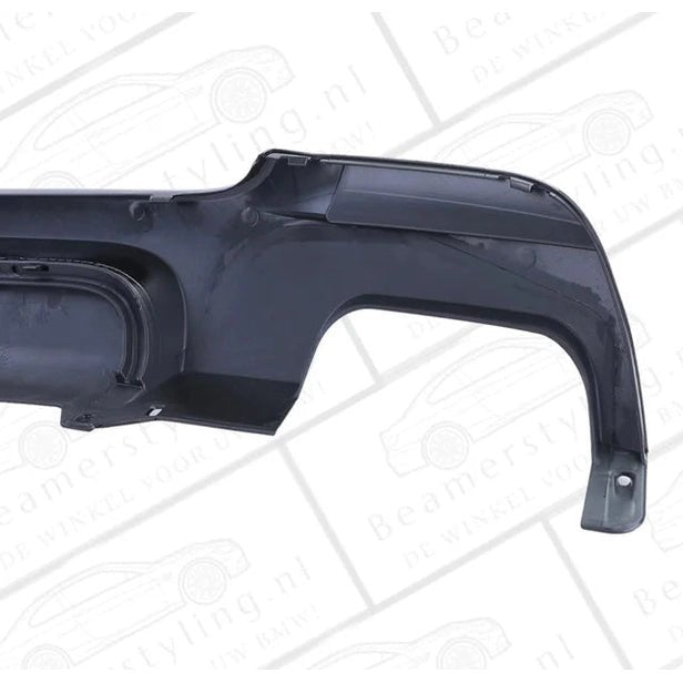 Diffuser - BMW E92 / E93 - M Performance Look - Glanzend Zwart | 2006-2014 - Beamerstyling.nl
