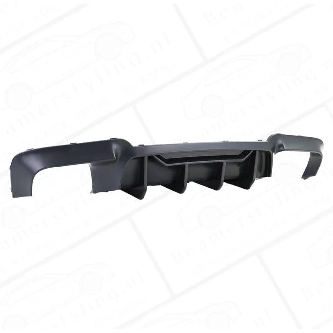 Diffuser - BMW F10 / F11 - M5 Evo Look - Mat Zwart | 2010 - 2017 - Beamerstyling.nl