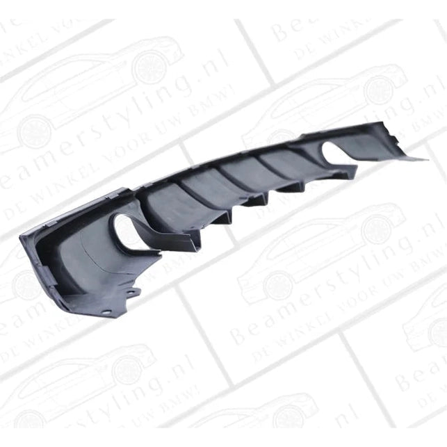 Diffuser - BMW F30 / F31 - M Performance Look - 335i/340i - Hoogglans Zwart | 11-19 - Beamerstyling.nl
