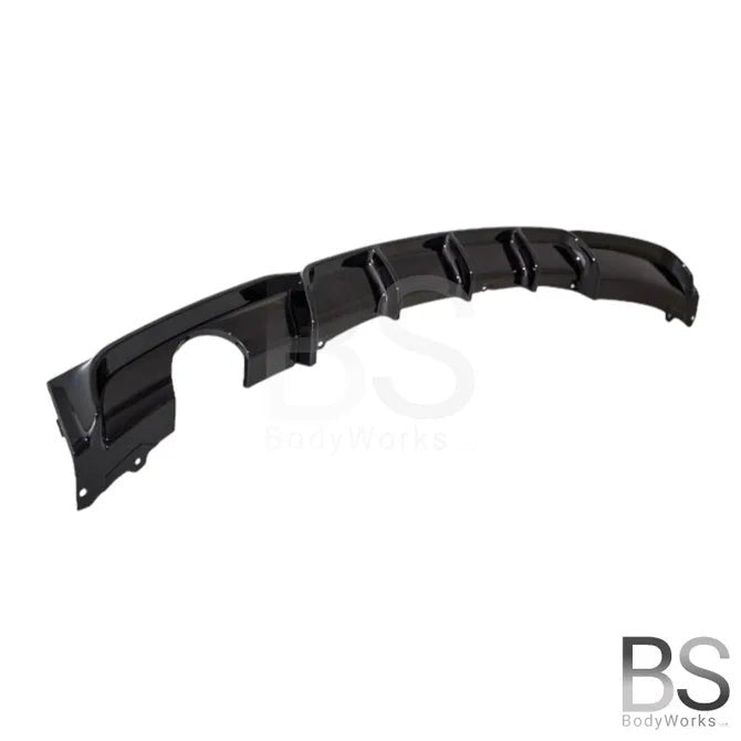 Diffuser - BMW F30 / F31 - M Performance Look - Hoogglans Zwart - 1 Links | 11-19 - Beamerstyling.nl