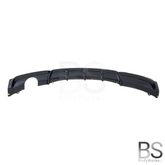 Diffuser - BMW F30 / F31 - M Performance Look - Hoogglans Zwart - 1 Links | 11-19 - Beamerstyling.nl