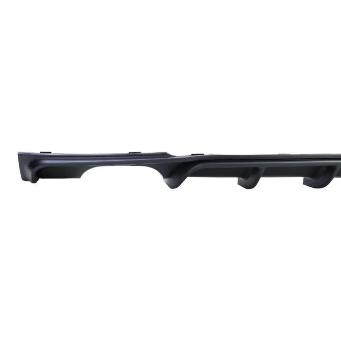 Diffuser - BMW F30 / F31 - M Performance Look - Mat Zwart - 2 Uitlaten Links - Beamerstyling.nl