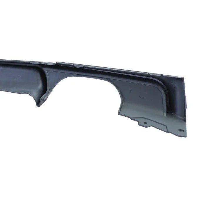 Diffuser - BMW F30 / F31 - M Performance Look - Mat Zwart - 2 Uitlaten Links - Beamerstyling.nl