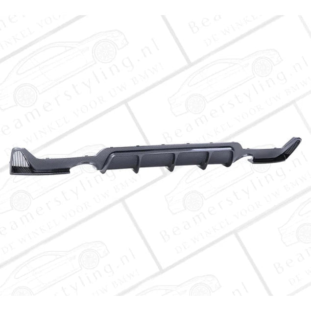 Diffuser - BMW F32 / F33 / F36 - Performance Look - 435I/440I - Carbon Look - Beamerstyling.nl