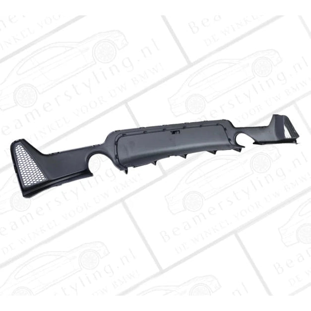 Diffuser - BMW F32 / F33 / F36 - Performance Look - 435I/440I - Mat Zwart - Beamerstyling.nl