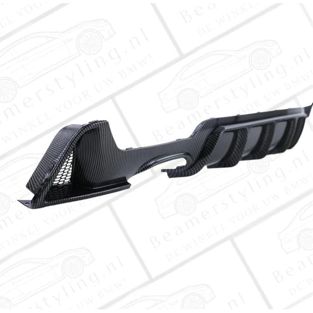 Diffuser - BMW F32 / F33 / F36 - Performance Look - Carbon Look - Beamerstyling.nl