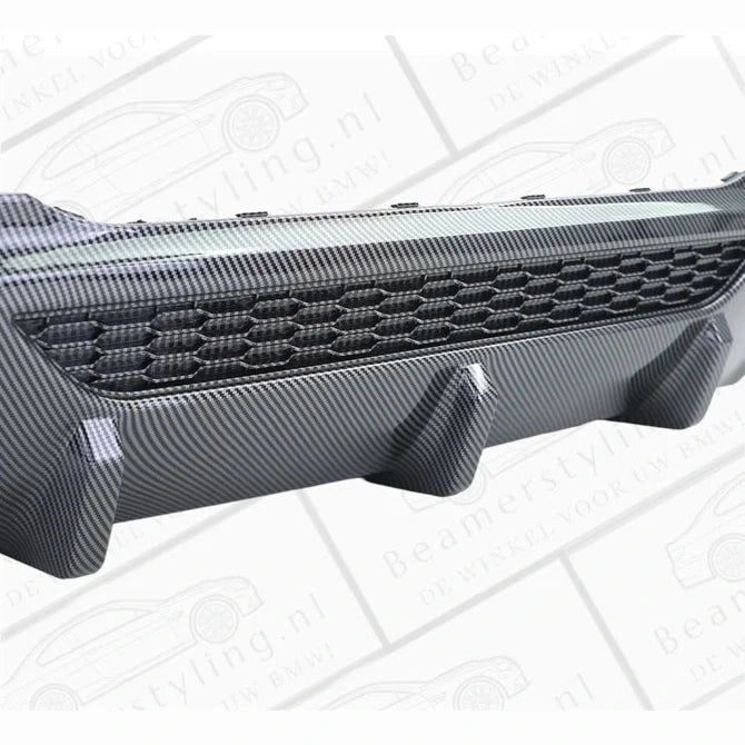 Diffuser - BMW F40 - M Performance Look - Carbon Look - Beamerstyling.nl
