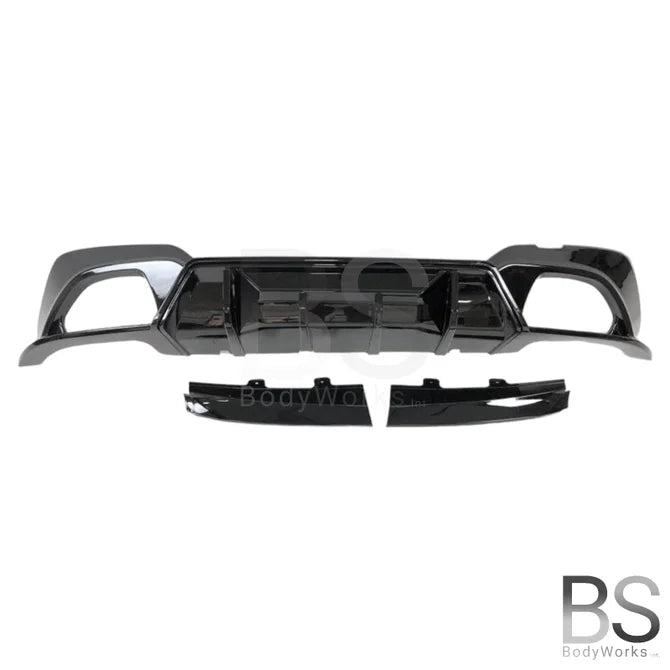 Diffuser - BMW G20 / G21 - Competition Look - Hoogglans Zwart | 19 - 22 - Beamerstyling.nl