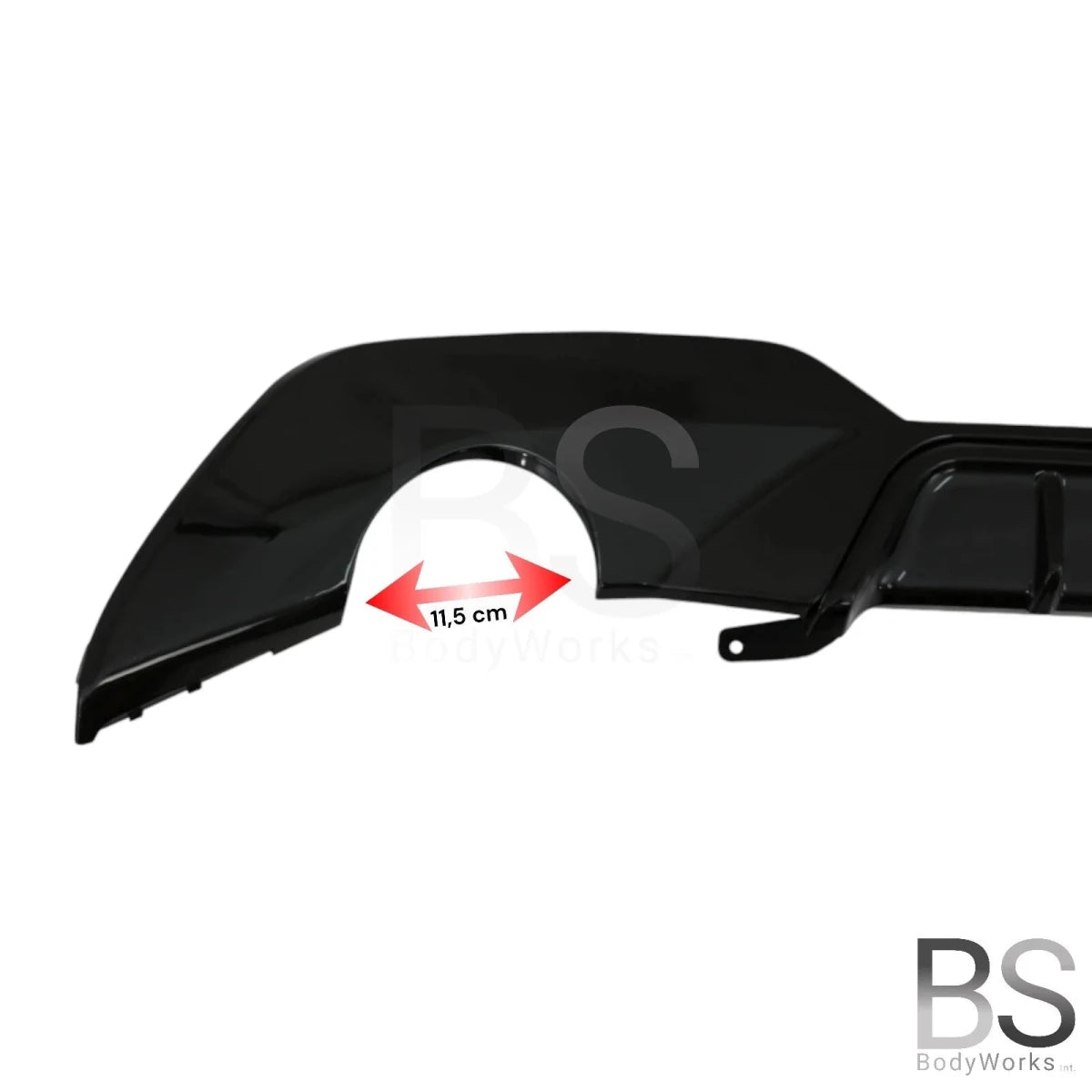 Diffuser - BMW G20 / G21 - M Performance Look - Hoogglans Zwart | 2019-2022 - Beamerstyling.nl