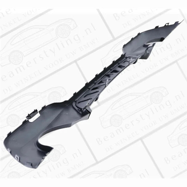 Diffuser - BMW G20 / G21 - M Performance Look - Hoogglans Zwart / Carbon | 2019-2022 - Beamerstyling.nl