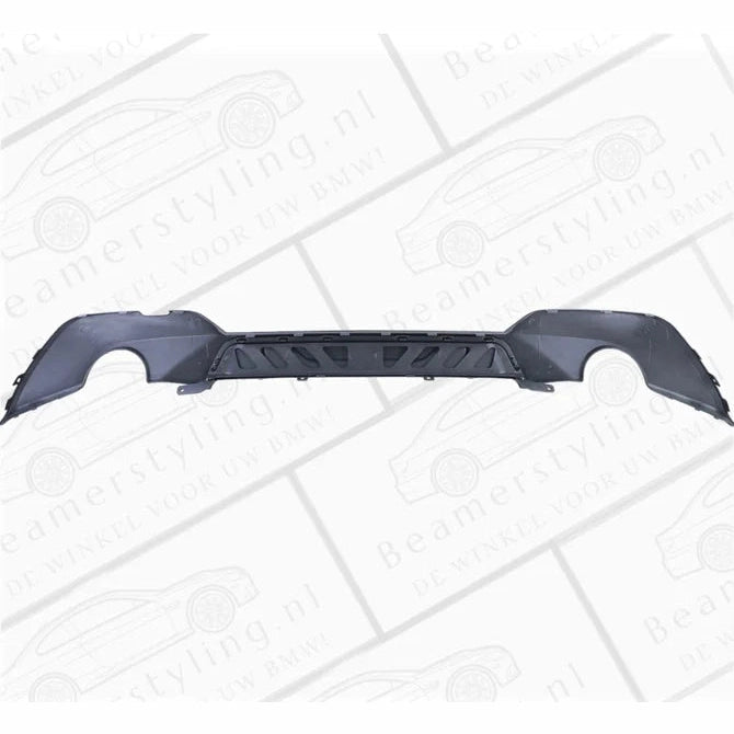 Diffuser - BMW G20 / G21 - M Performance Look - Mat Zwart | 2019-2022 - Beamerstyling.nl