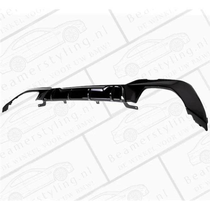 Diffuser - BMW G20 / G21 - M340I - M Performance Look - Hoogglans Zwart | 2019-2022 - Beamerstyling.nl