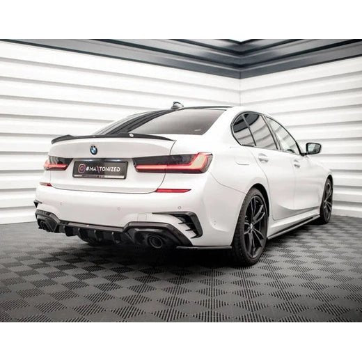 Diffuser - BMW G20 / G21 - M340I - Maxton Design | 19 - 22 — Met Trekhaak - Beamerstyling.nl