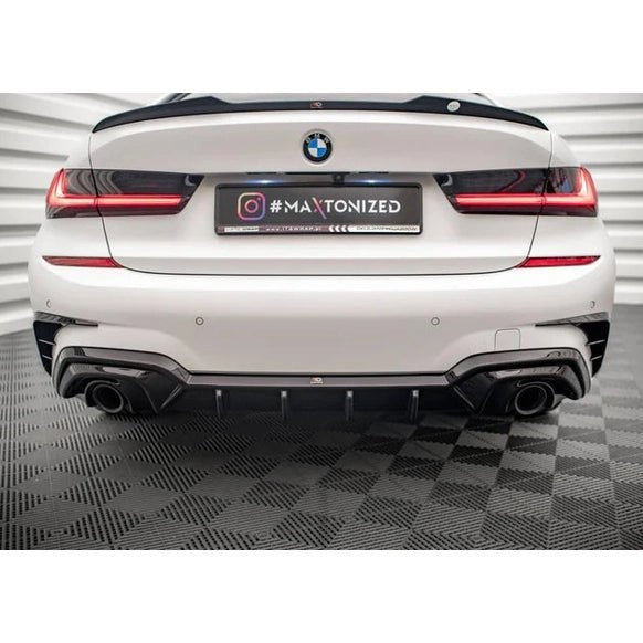 Diffuser - BMW G20 / G21 - M340I - Maxton Design | 19 - 22 — Met Trekhaak - Beamerstyling.nl