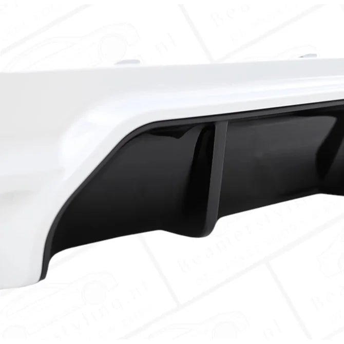 Diffuser - BMW G30 / G31 - M5 Look - Hoogglans Wit / Zwart - Beamerstyling.nl