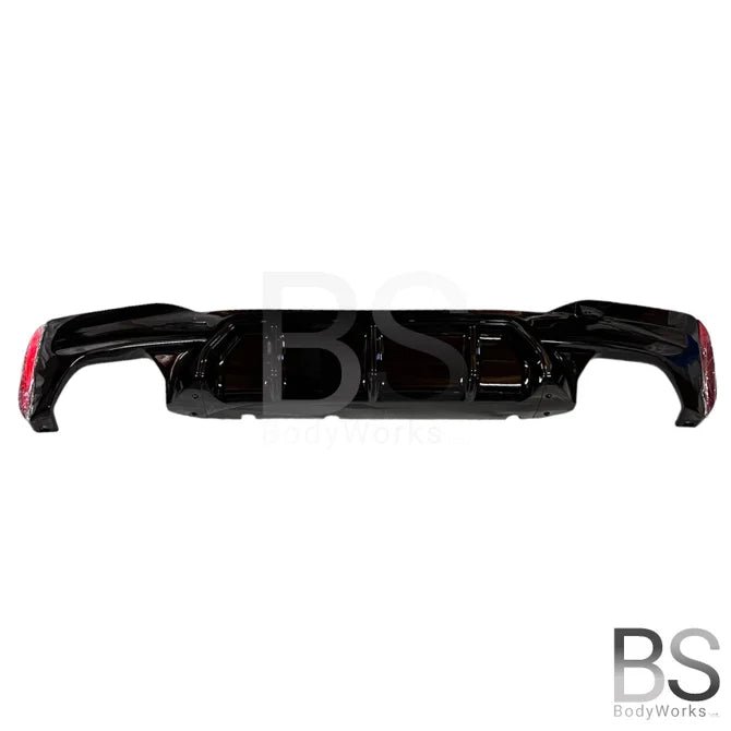Diffuser - BMW G30 / G31 - M5 Look - Hoogglans Zwart | 17 - 23 - Beamerstyling.nl