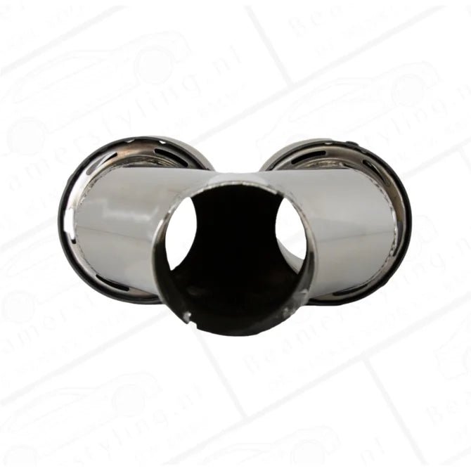 Diffuser - BMW G30 / G31 - M5 Look - Hoogglans Zwart - Incl Carbon Sierstukken - Beamerstyling.nl