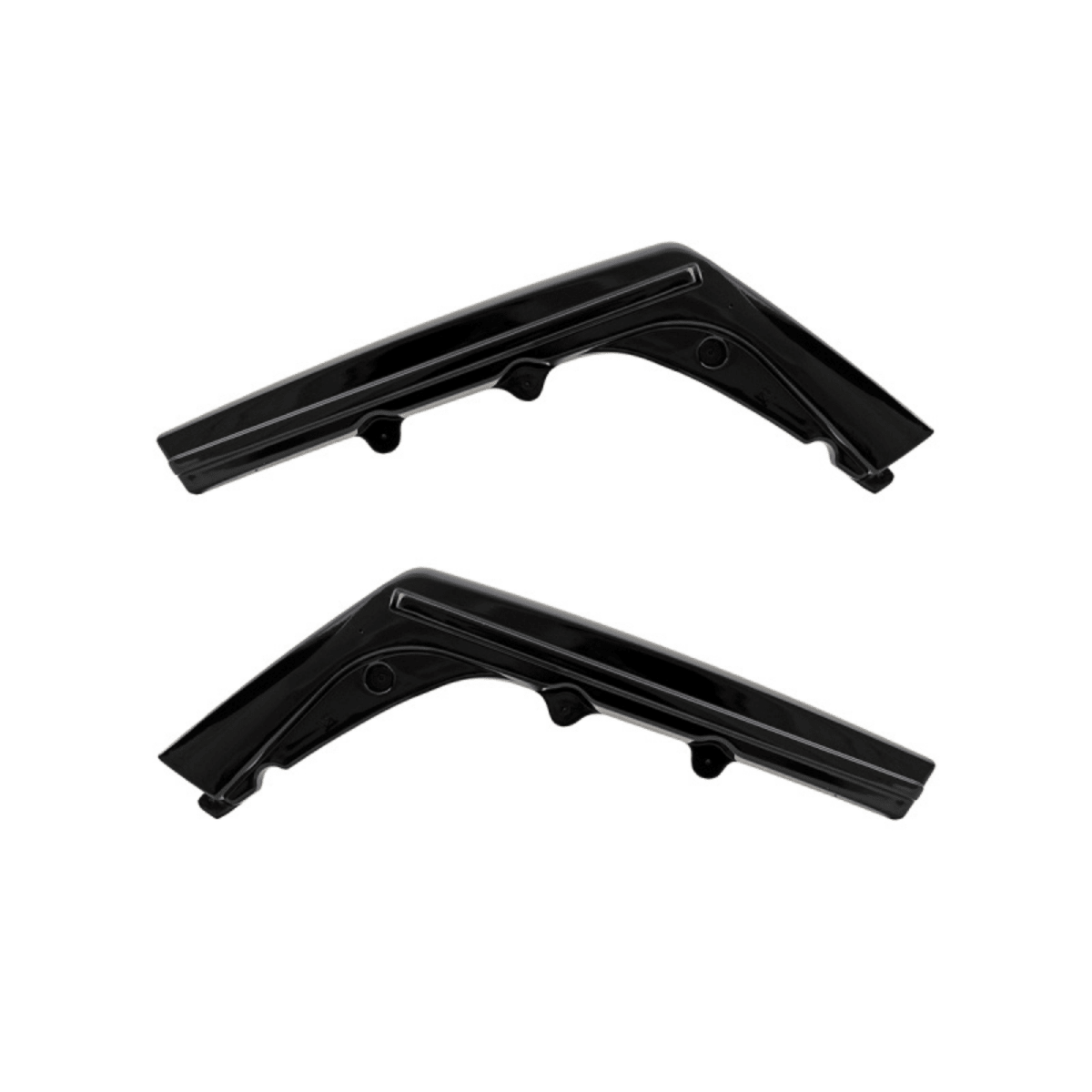 Diffuser - BMW M3 F80 | BMW M4 F82 F83 - Hoogglans Zwart - Met LED Remlicht | 13 - 18 - Beamerstyling.nl