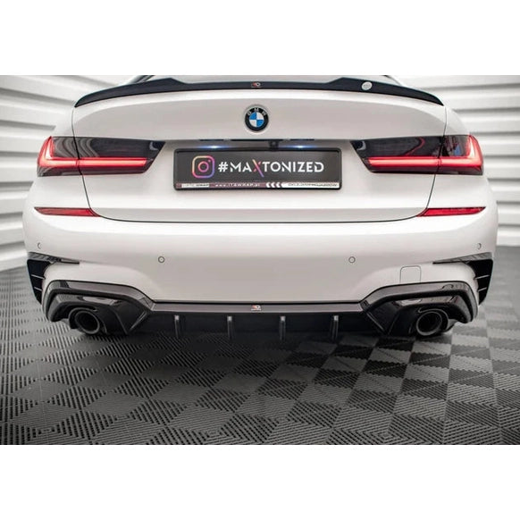 Diffuser - BMW G20 / G21 - M Pakket + Trekhaak - Maxton Design | 19-22