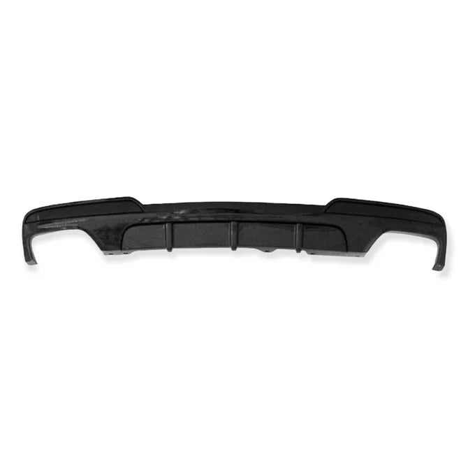 Diffuser M Performance Hoogglans Carbon Look BMW 5 Serie F10 / F11 — 2 Uitlaten Links - Beamerstyling.nl