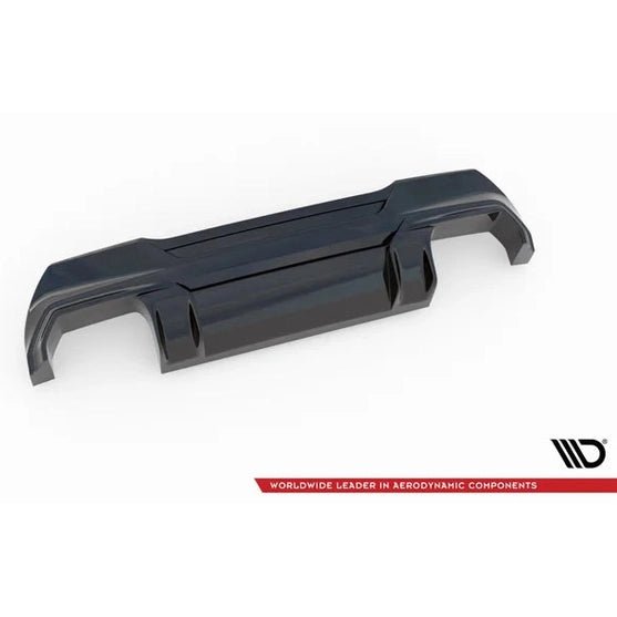 Diffuser V2 - BMW F40 - 4 Uitlaten - Hoogglans Zwart - Maxton Design - Beamerstyling.nl