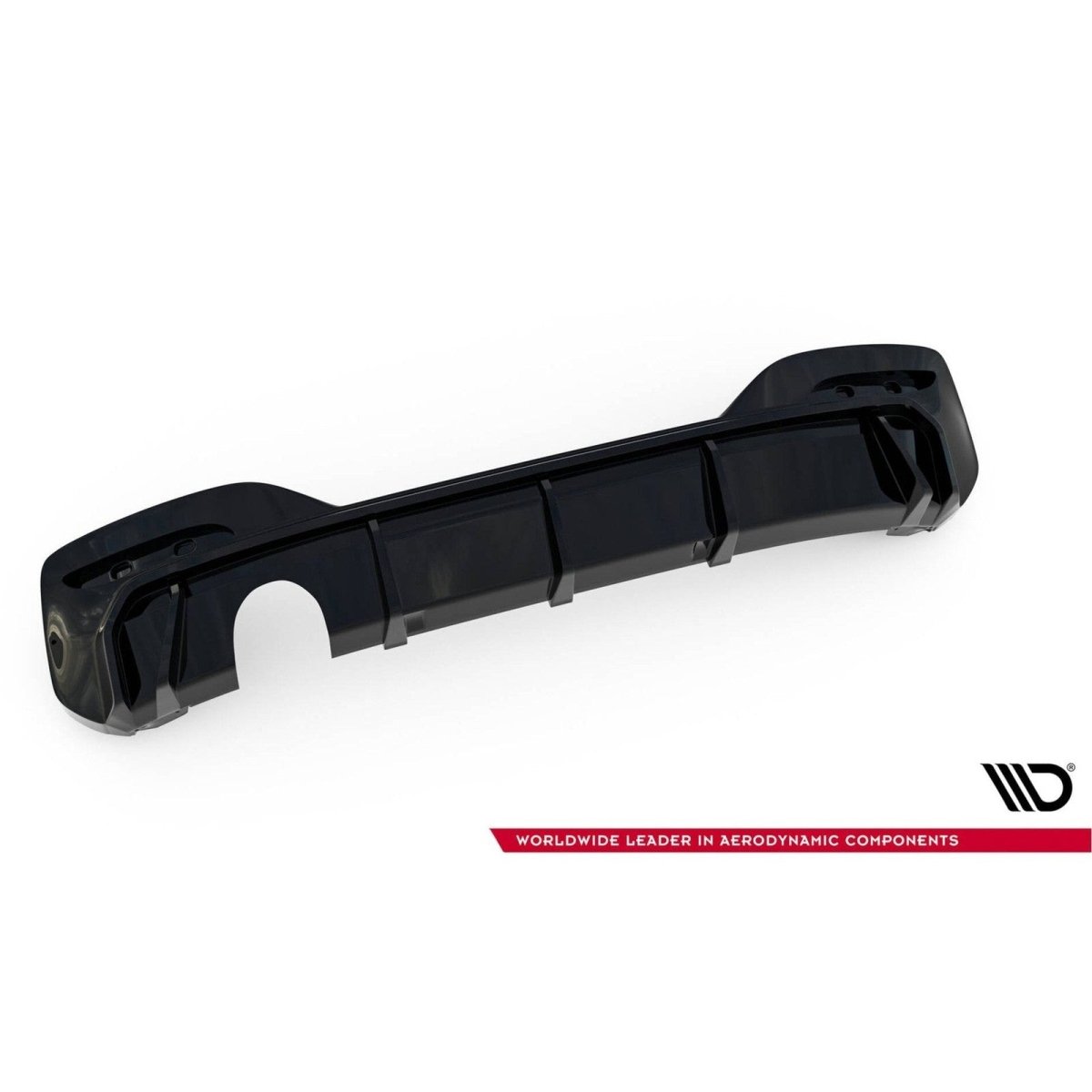 Diffuser V3 - BMW F20LCI / F21LCI - 1 Uitlaat Links - Maxton Design | 2015 - 2019 - Beamerstyling.nl