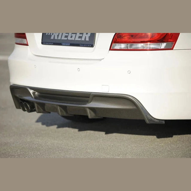 BMW 1 Serie Diffuser Reiger Tuning Uitlaat Links E82 / E88 — Carbon Look