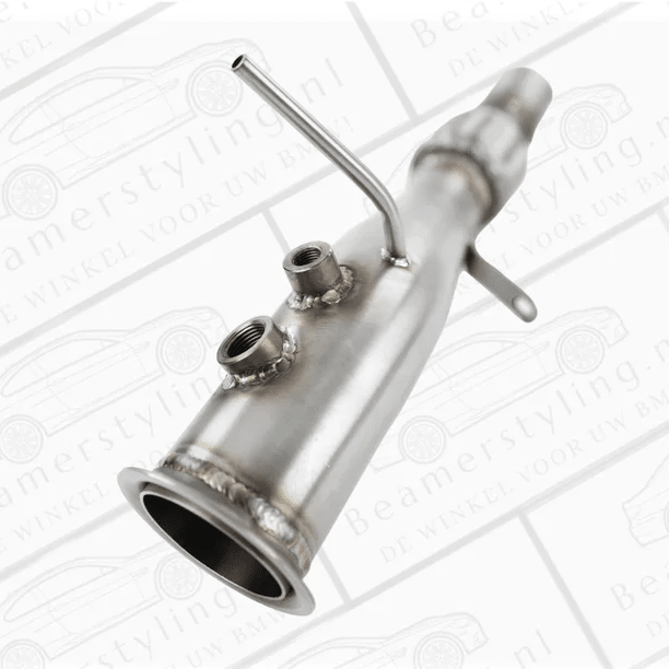 Downpipe - BMW E81 / E82 / E87 / E88 - Rvs - N47 Motor - Beamerstyling.nl