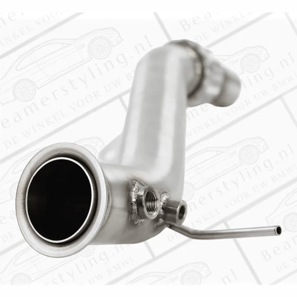 Downpipe - BMW E81 / E82 / E87 / E88 - Rvs - N47 Motor - Beamerstyling.nl