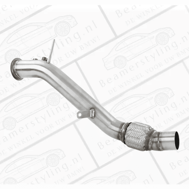 Downpipe - BMW E81 / E82 / E87 / E88 - Rvs - N47 Motor - Beamerstyling.nl