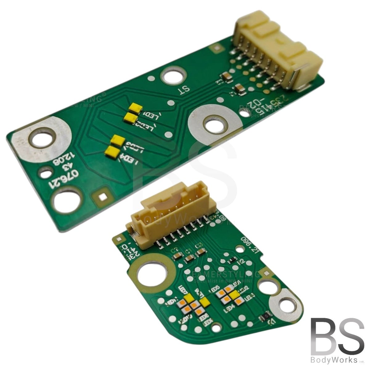 Drl Modules - BMW 5 Serie G30LCI / G31LCI - Yellow LED - CSL Style | 21 - 24 - Beamerstyling.nl