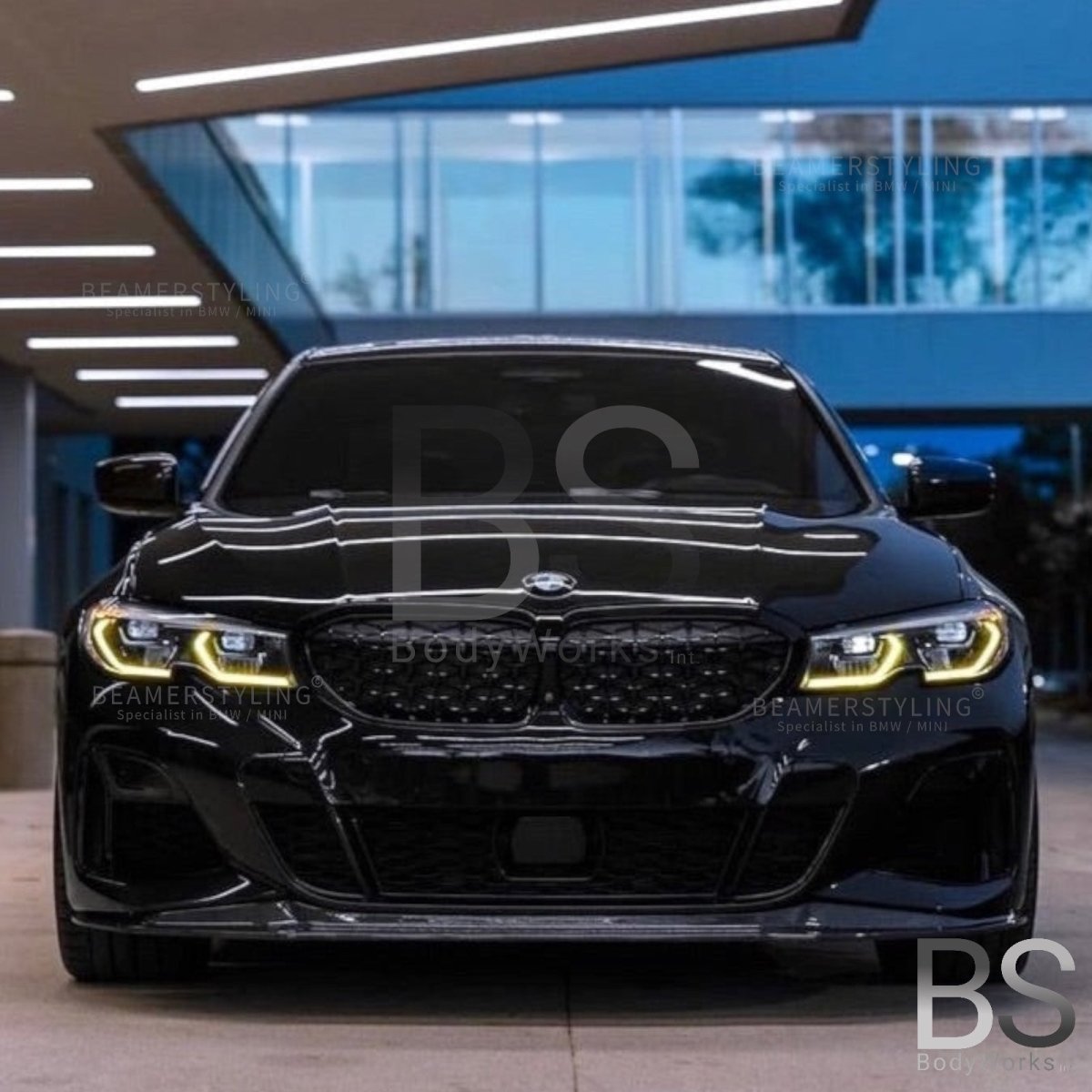 Drl Modules - BMW G20 / G21 - Yellow LED - Laser - CSL Style | 18 - 22 - Beamerstyling.nl