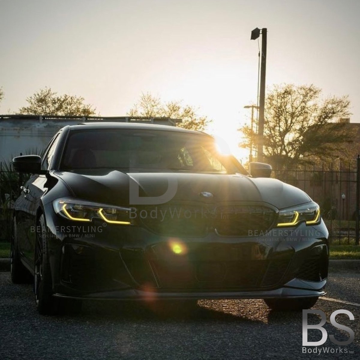 Drl Modules - BMW G20 / G21 - Yellow LED - Laser - CSL Style | 18 - 22 - Beamerstyling.nl
