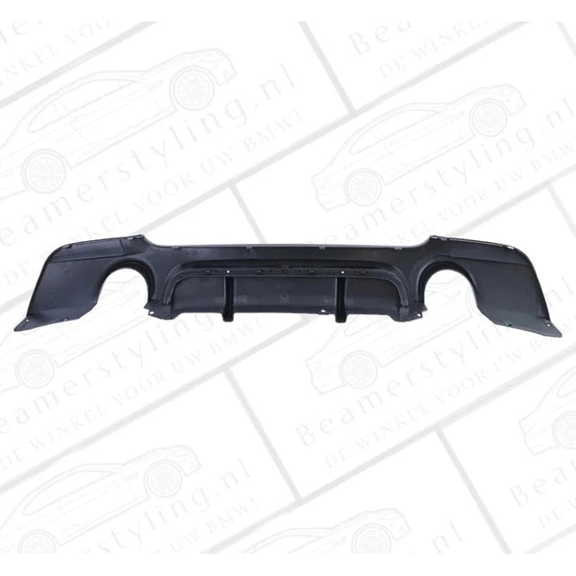 Diffuser - BMW E92 / E93 - M Performance Look - 335I / 335D - Glanzend Zwart | 2006-2014