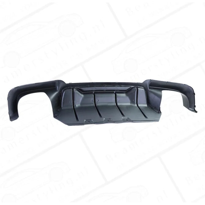 Diffuser - BMW F10 / F11 - M5 Evo Look - Mat Zwart | 2010-2017