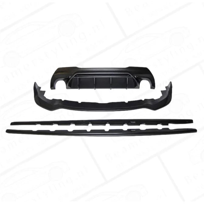 Aanzet Pakket - BMW F40 - M Performance Look | Mat Zwart