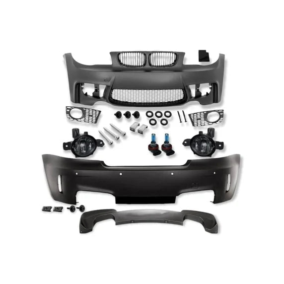 Bumper Set - BMW E82 / E88 - 1M Look - Compleet | 2007-2011