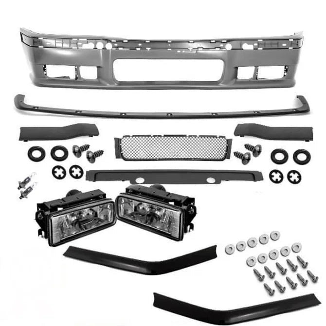 BMW 3 Serie M Tech Look Voorbumper Inclusief Gt Corners En Mistlampen E36