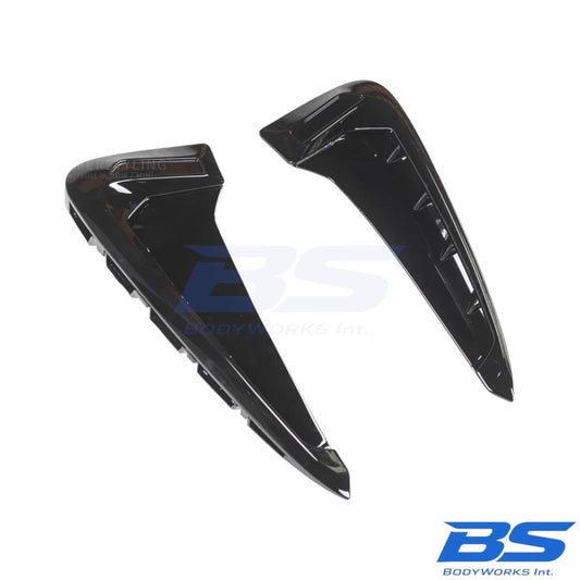 Fender covers (L+R) - BMW X5 F15 SUV - M look - Hoogglans zwart | 13-18 - Beamerstyling.nl
