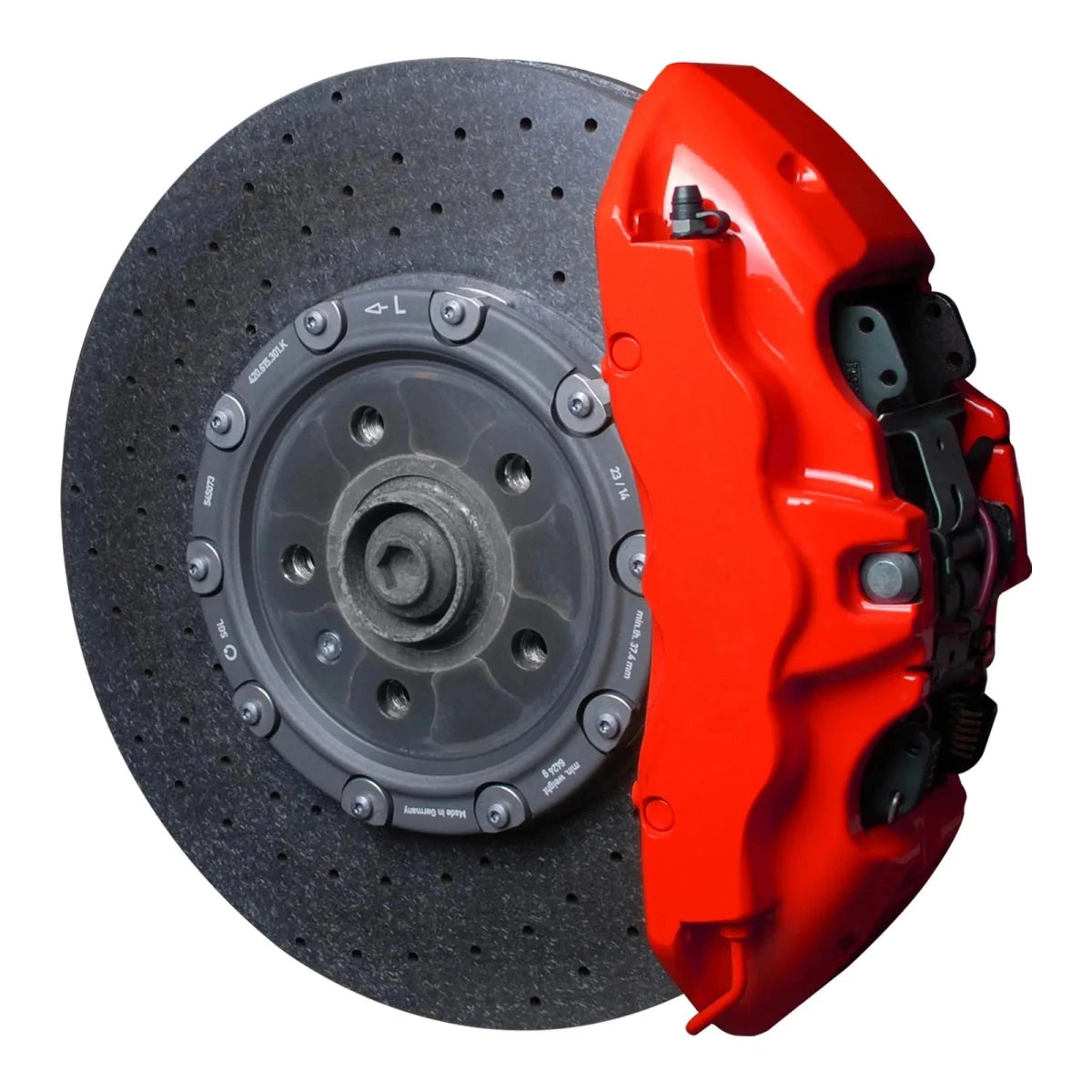 Foliatec® Remklauwverf - 3 Componenten Lak - Complete 7 - Delige Kit | Performance Red - Beamerstyling.nl