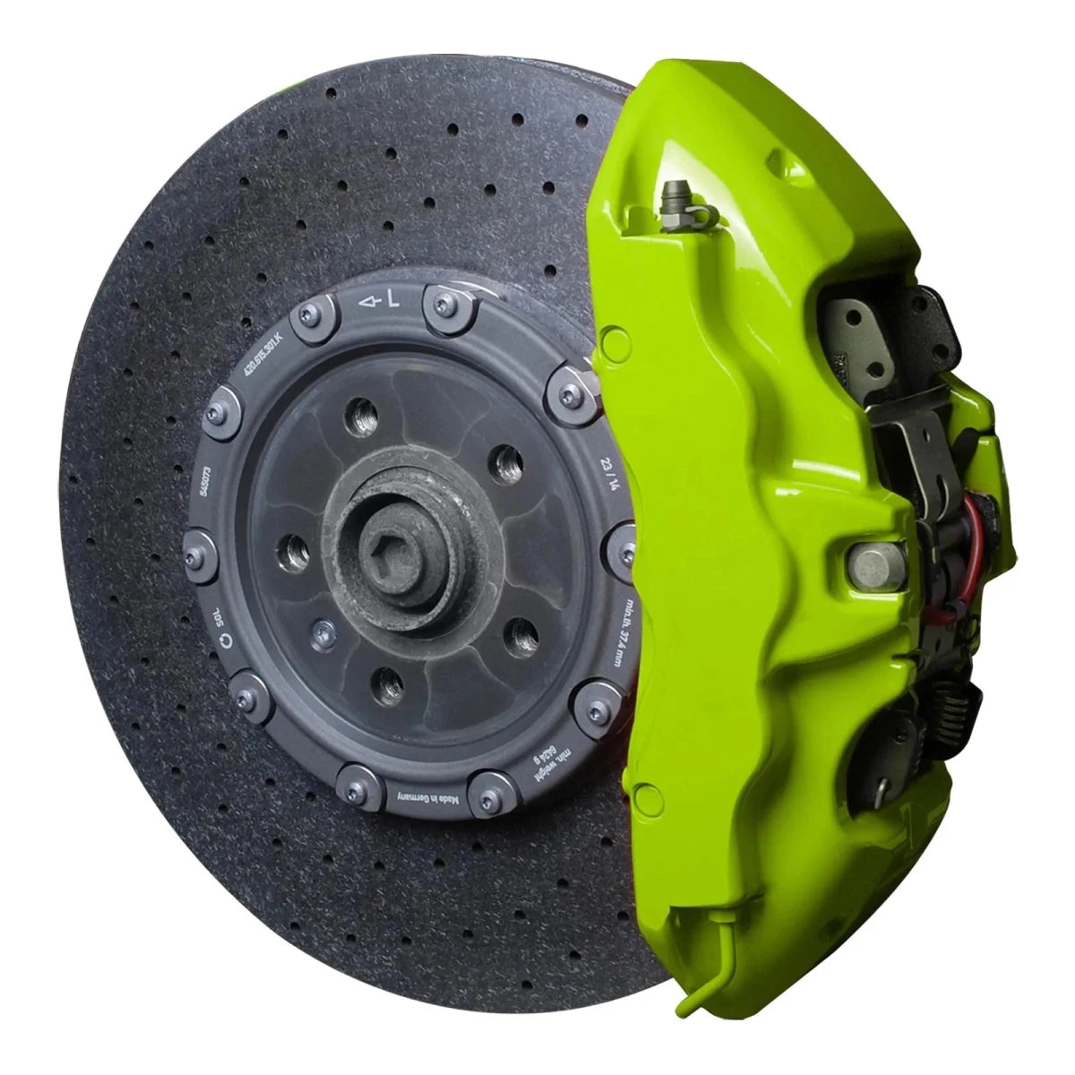 Foliatec® Remklauwverf - 3 Componenten Lak - Complete 7 - Delige Kit | Toxic Green - Beamerstyling.nl